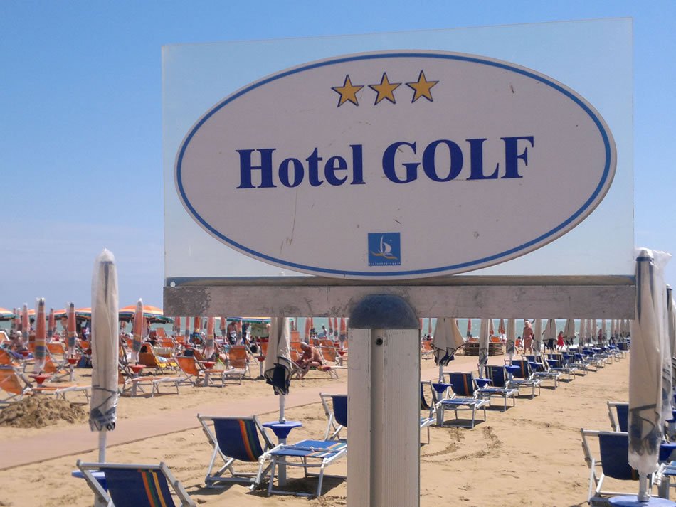 Golf Hotel - Spiaggia privata